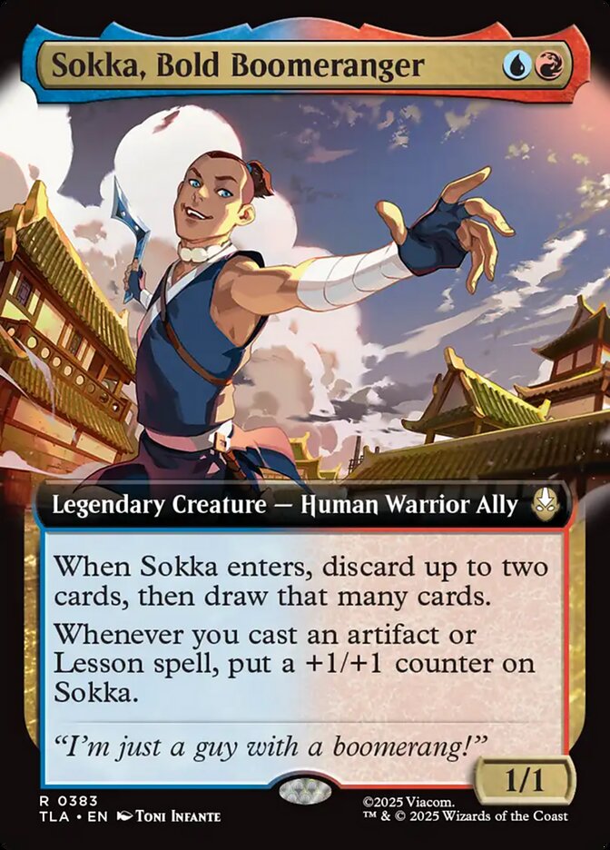 Sokka, Bold Boomeranger (Avatar: The Last Airbender)  - Foil | Good Games North