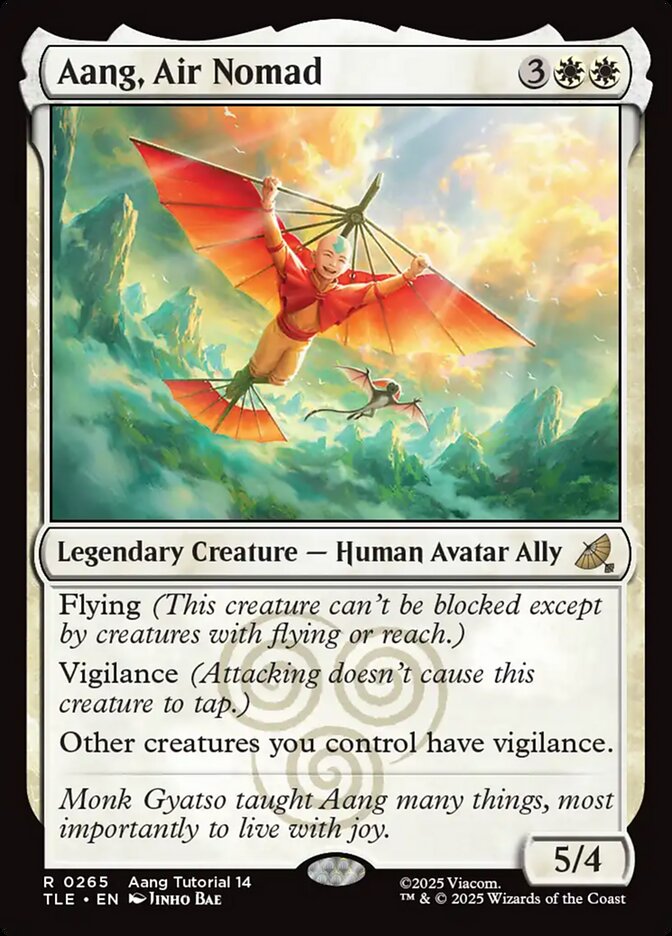 Aang, Air Nomad 265/317 (Avatar: The Last Airbender: Eternal-Legal)  | Good Games North