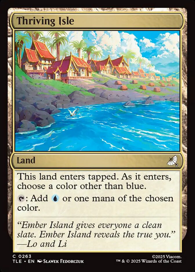 Thriving Isle 263/317 (Avatar: The Last Airbender: Eternal-Legal)  - Foil | Good Games North