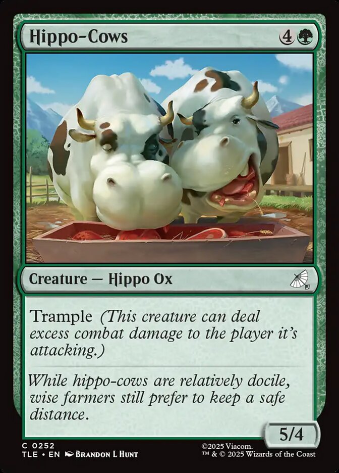 Hippo-Cows 252/317 (Avatar: The Last Airbender: Eternal-Legal)  - Foil | Good Games North