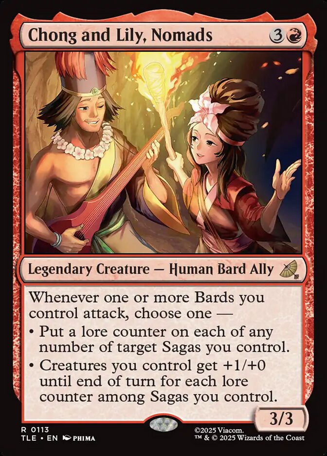 Chong and Lily, Nomads (Avatar: The Last Airbender: Eternal-Legal)  - Foil | Good Games North