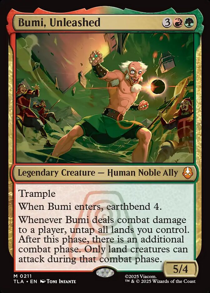 Bumi, Unleashed (Avatar: The Last Airbender)  | Good Games North