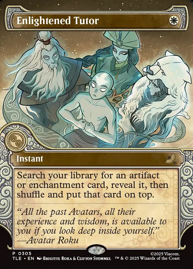 Enlightened Tutor 305/317 (Avatar: The Last Airbender: Eternal-Legal)  - Showcase | Good Games North