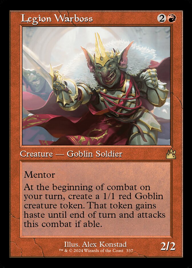 Legion Warboss (Ravnica Remastered)  | Good Games North