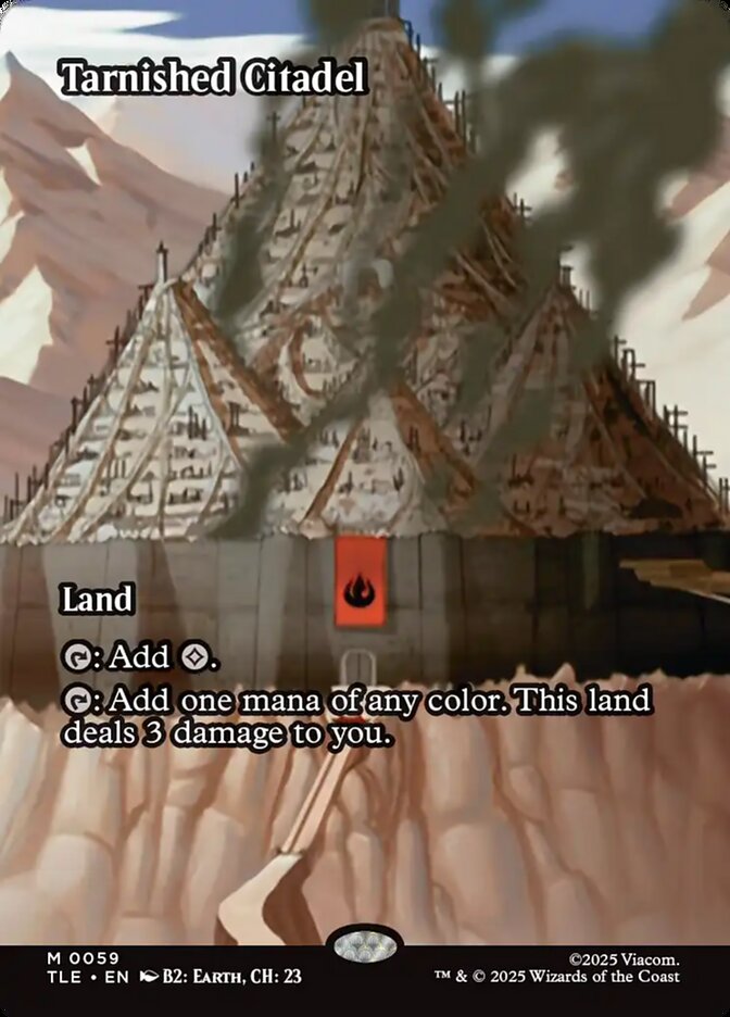 Tarnished Citadel 59/317 (Avatar: The Last Airbender: Eternal-Legal)  - Borderless Foil | Good Games North