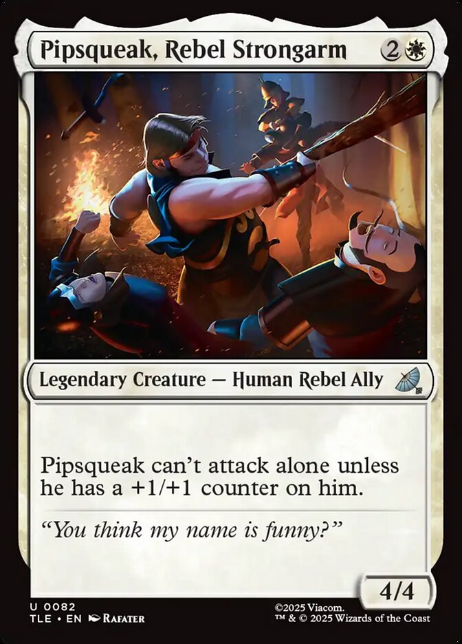 Pipsqueak, Rebel Strongarm 82/317 (Avatar: The Last Airbender: Eternal-Legal)  - Foil | Good Games North