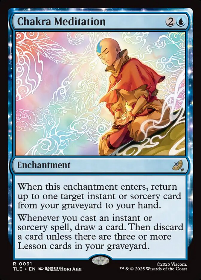 Chakra Meditation 91 (Avatar: The Last Airbender: Eternal-Legal)  - Foil | Good Games North