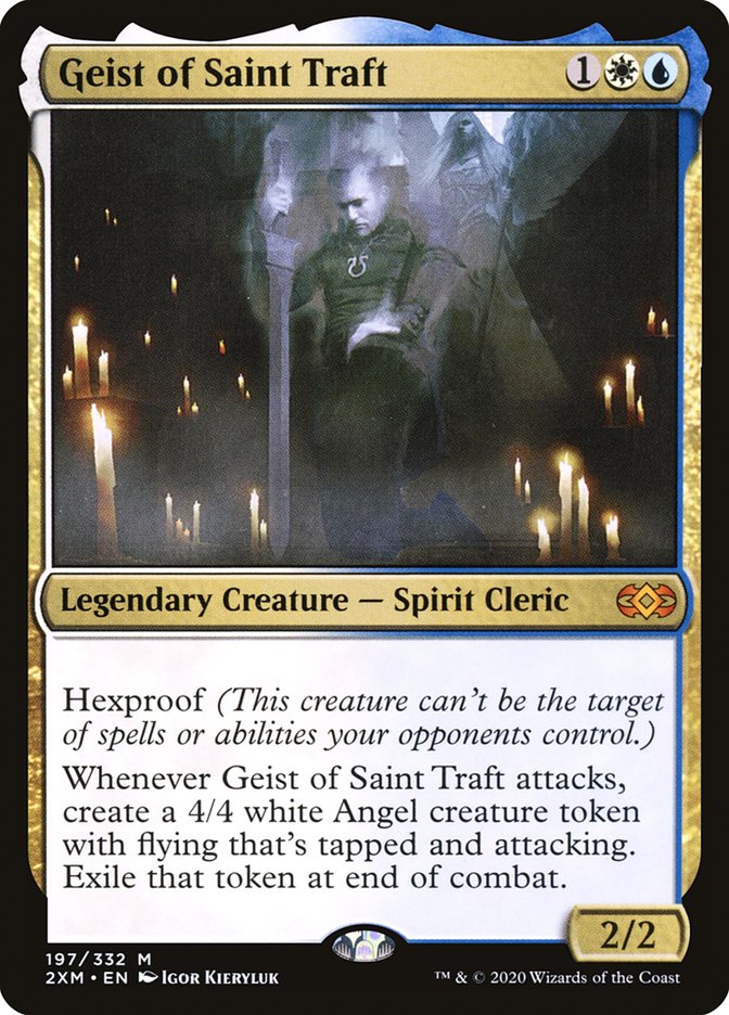 Geist of Saint Traft 197/332 (Double Masters)  - Foil | Good Games North