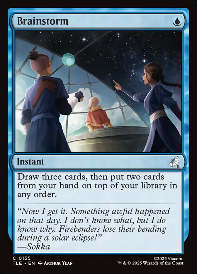 Brainstorm (Avatar: The Last Airbender: Eternal-Legal)  - Foil | Good Games North