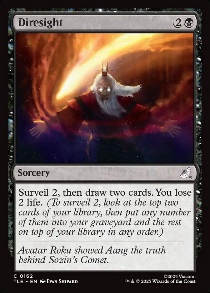 Diresight 162/317 (Avatar: The Last Airbender: Eternal-Legal)  - Foil | Good Games North