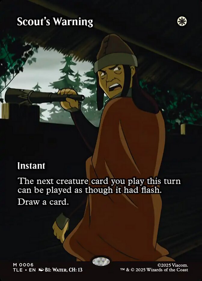 Scout's Warning 6 (Avatar: The Last Airbender: Eternal-Legal)  | Good Games North