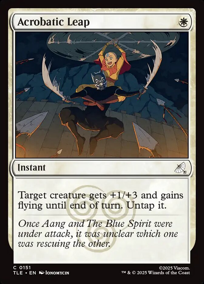 Acrobatic Leap 151 (Avatar: The Last Airbender: Eternal-Legal)  - Foil | Good Games North