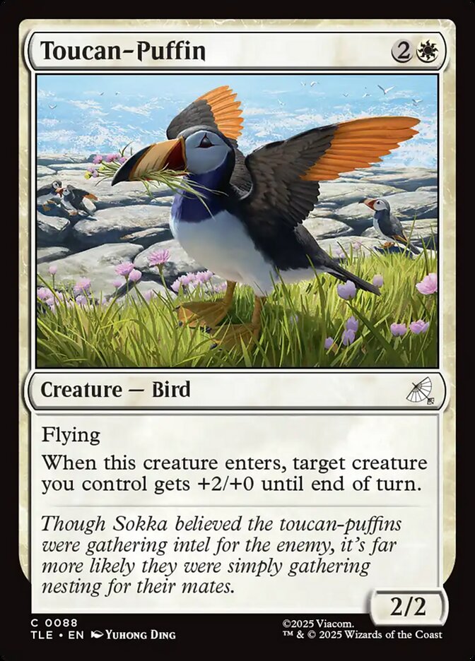 Toucan-Puffin 88/317 (Avatar: The Last Airbender: Eternal-Legal)  - Foil | Good Games North