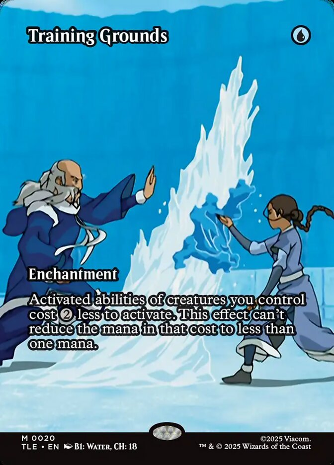 Training Grounds 20/317 (Avatar: The Last Airbender: Eternal-Legal)  - Borderless Foil | Good Games North