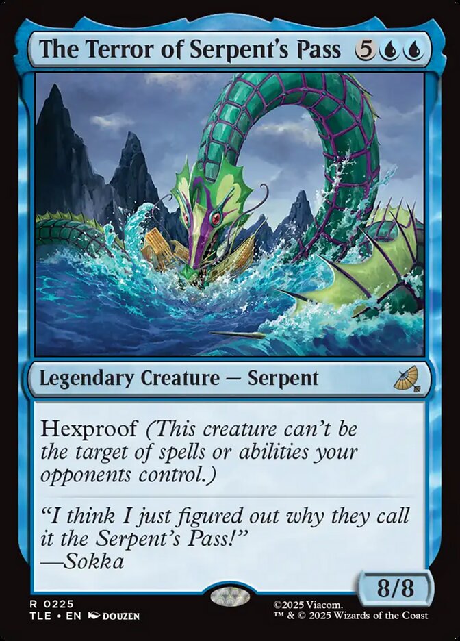 The Terror of Serpent's Pass (Avatar: The Last Airbender: Eternal-Legal)  - Foil | Good Games North