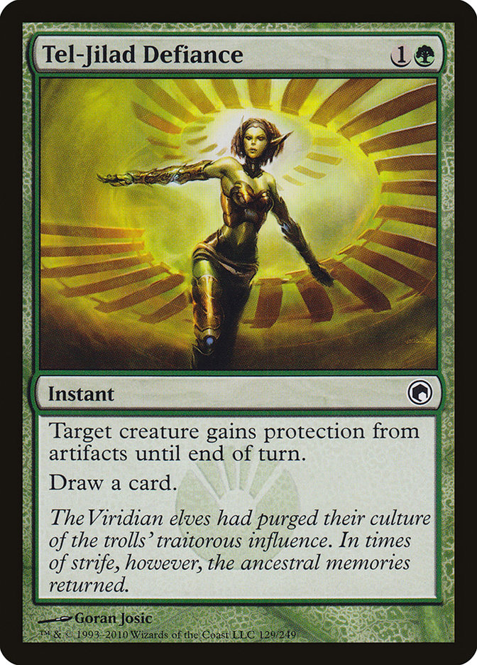 Tel-Jilad Defiance 129/249 (Scars of Mirrodin)  | Good Games North