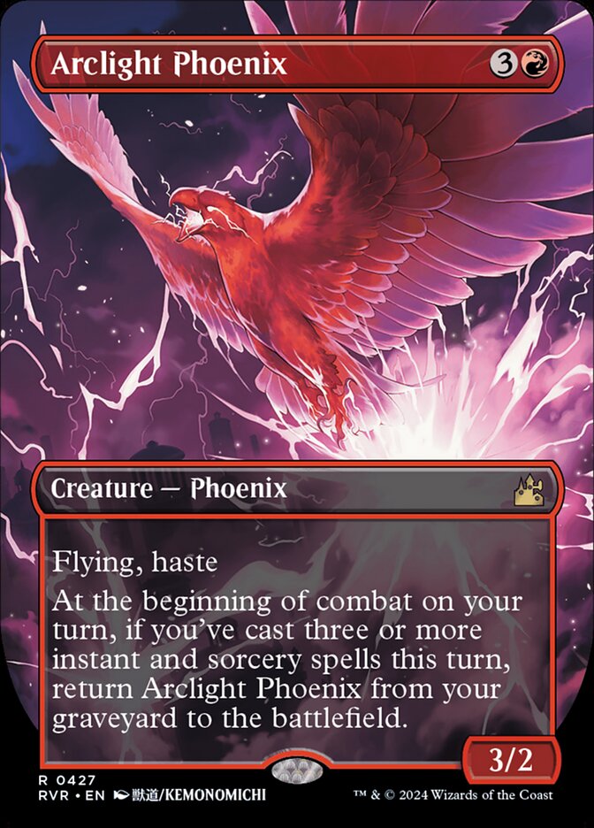 Arclight Phoenix 427/291 (Ravnica Remastered)  - Borderless | Good Games North