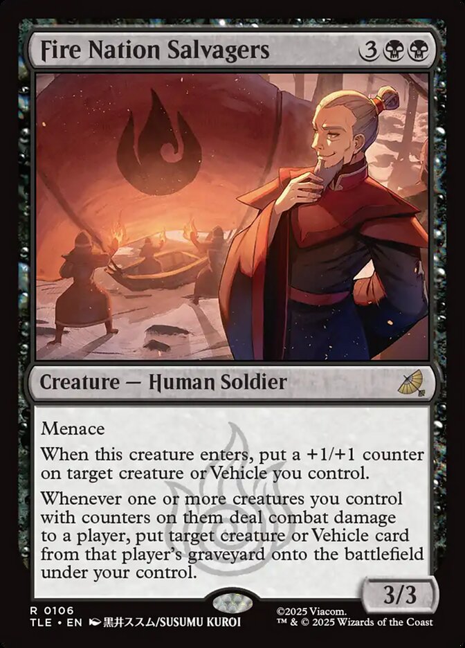 Fire Nation Salvagers 106/317 (Avatar: The Last Airbender: Eternal-Legal)  - Foil | Good Games North