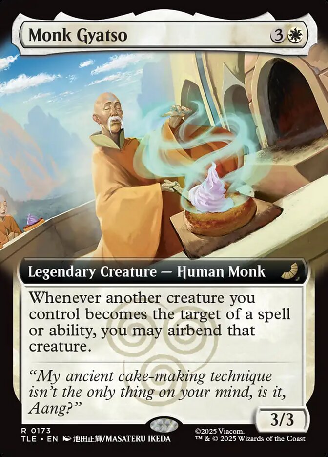 Monk Gyatso 173 (Avatar: The Last Airbender: Eternal-Legal)  - Extended Art Foil | Good Games North