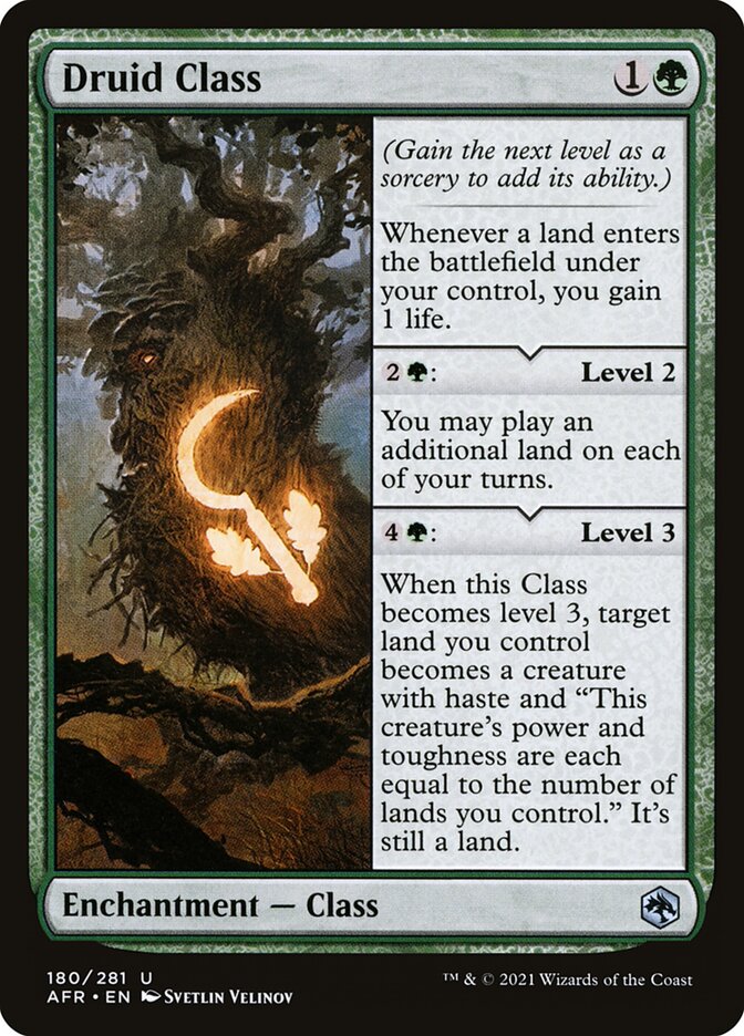 Druid Class 180 (Adventures in the Forgotten Realms)  - Foil | Good Games North