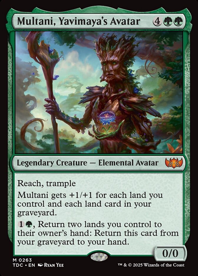 Multani, Yavimaya's Avatar (Commander: Tarkir: Dragonstorm)  | Good Games North