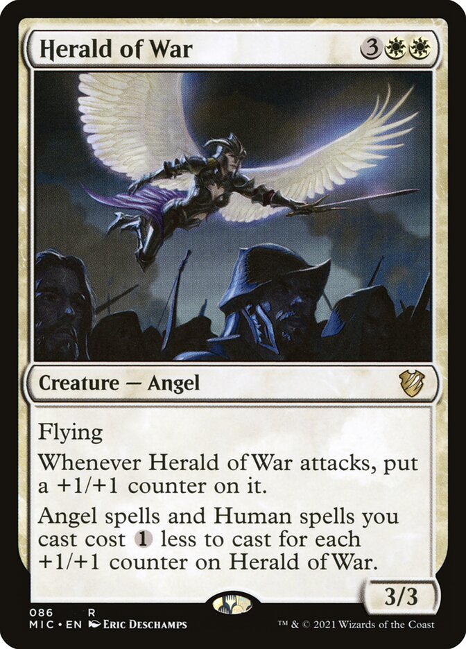 Herald of War 86 (Commander: Innistrad: Midnight Hunt)  | Good Games North