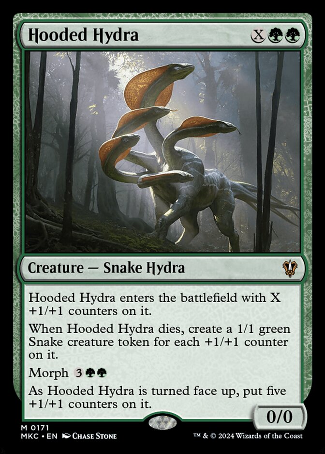 Hooded Hydra 171/311 (Commander: Murders at Karlov Manor)  | Good Games North