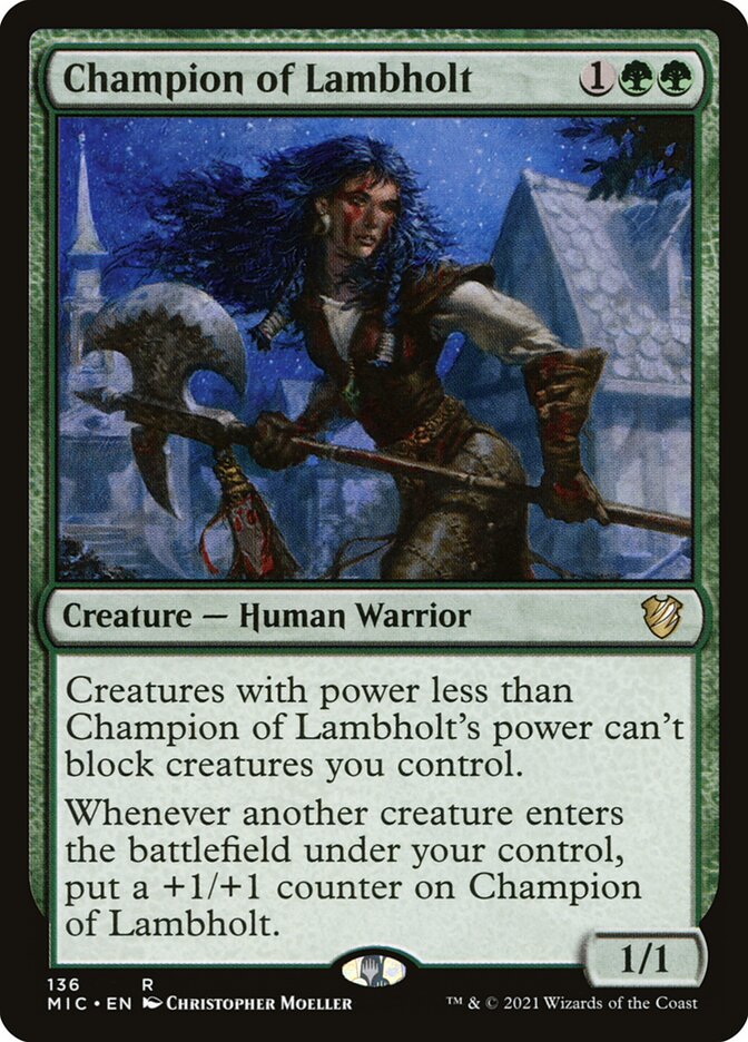 Champion of Lambholt (Commander: Innistrad: Midnight Hunt)  | Good Games North