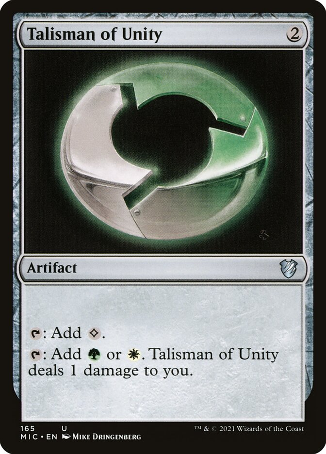 Talisman of Unity 165/38 (Commander: Innistrad: Midnight Hunt)  | Good Games North