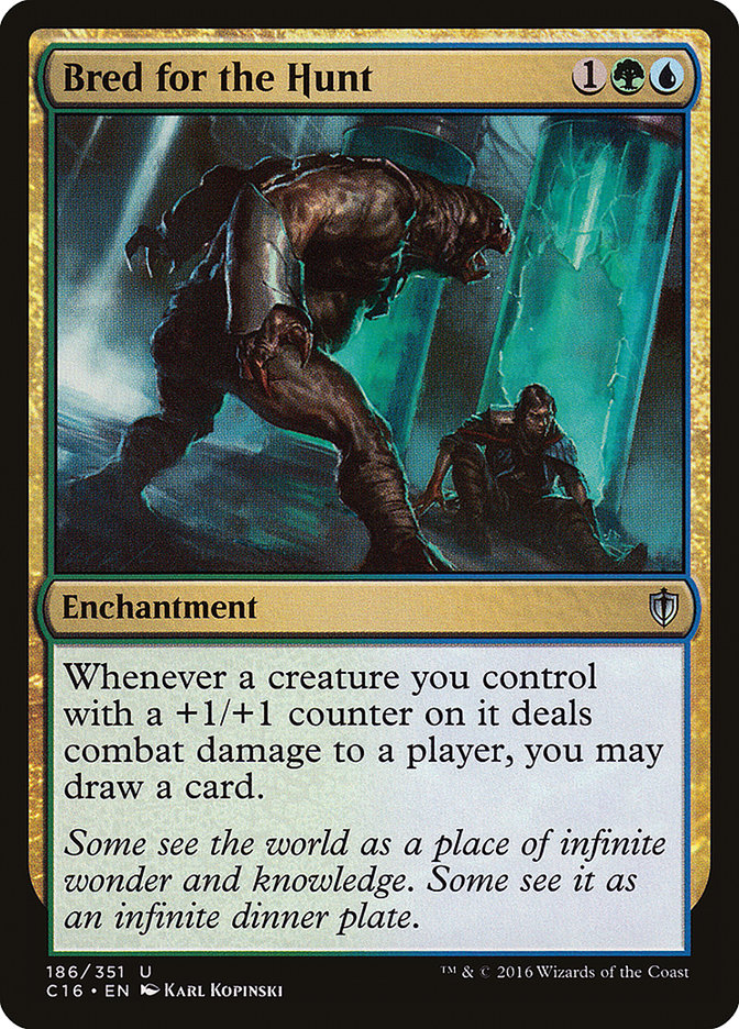 Bred for the Hunt 186/351 (Commander 2016)  | Good Games North