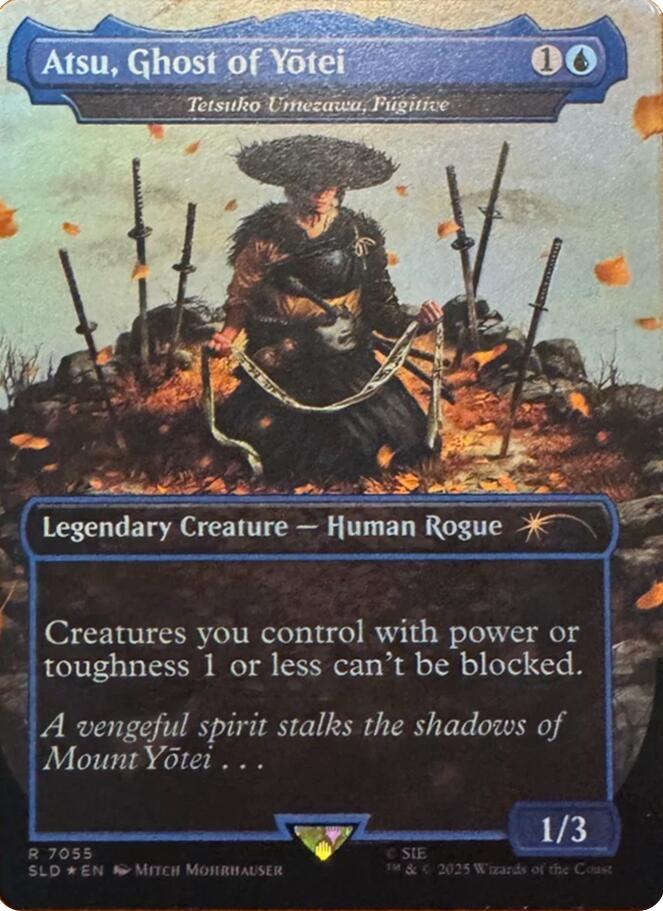 Atsu Ghost of Yotei Tetsuko Umezawa Fugitive Rainbow Foil (Secret Lair Drop Series)  - Foil | Good Games North