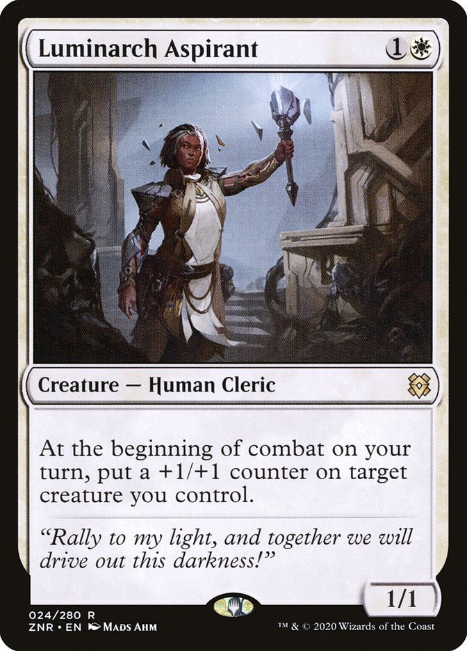 Luminarch Aspirant 24 (Zendikar Rising)  - Foil | Good Games North