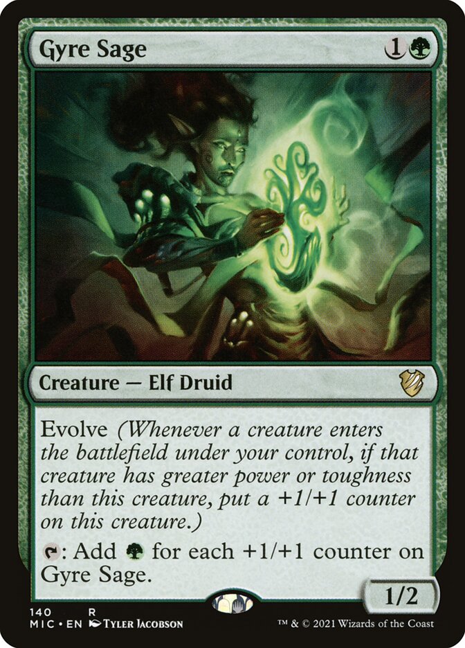 Gyre Sage (Commander: Innistrad: Midnight Hunt)  | Good Games North