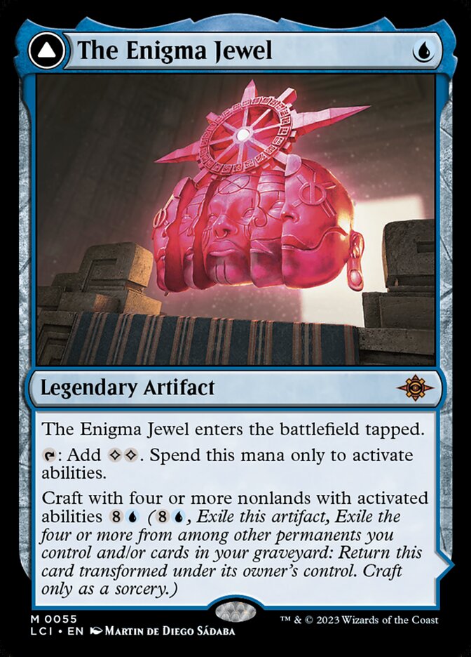 The Enigma Jewel // Locus of Enlightenment 55/291 (The Lost Caverns of Ixalan)  | Good Games North