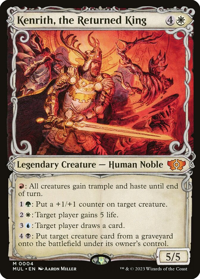 Kenrith, the Returned King (March of the Machine: Multiverse Legends)  | Good Games North