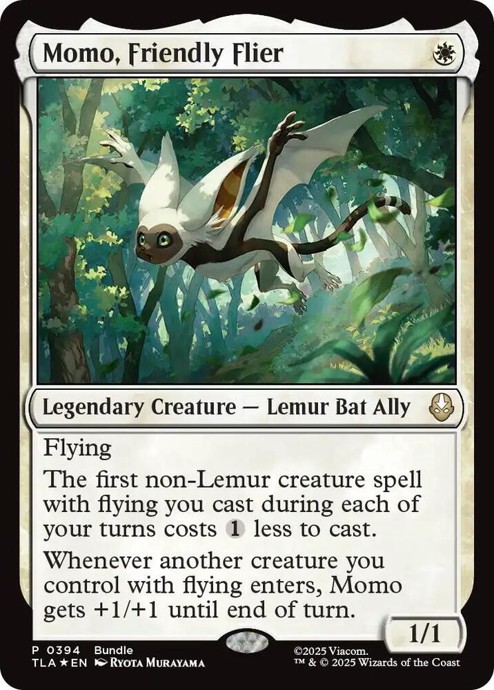 Momo Friendly Flier (Unique and Miscellaneous Promos)  - Foil | Good Games North