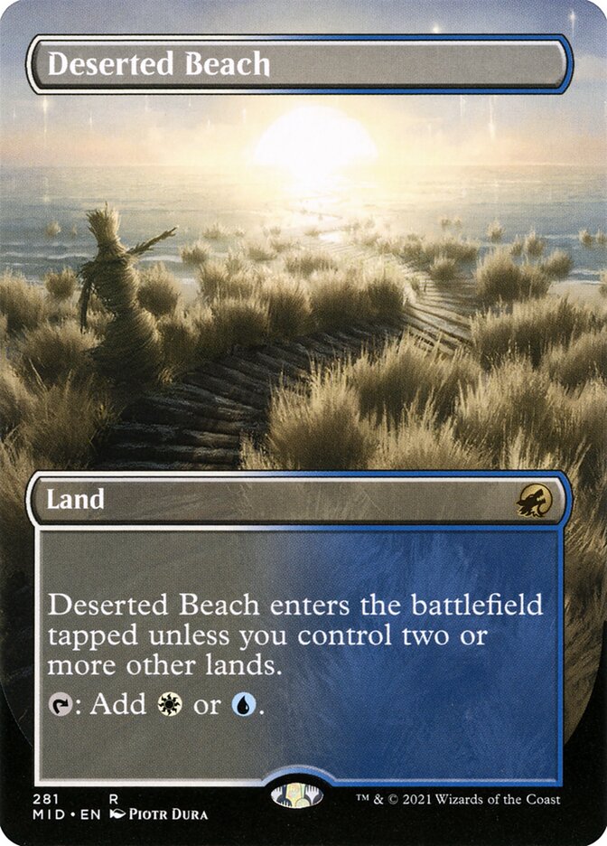 Deserted Beach 281/277 (Innistrad: Midnight Hunt)  - Foil | Good Games North
