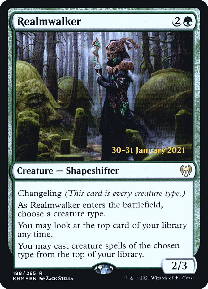 Realmwalker 188s/1 (Prerelease Cards)  - Foil | Good Games North