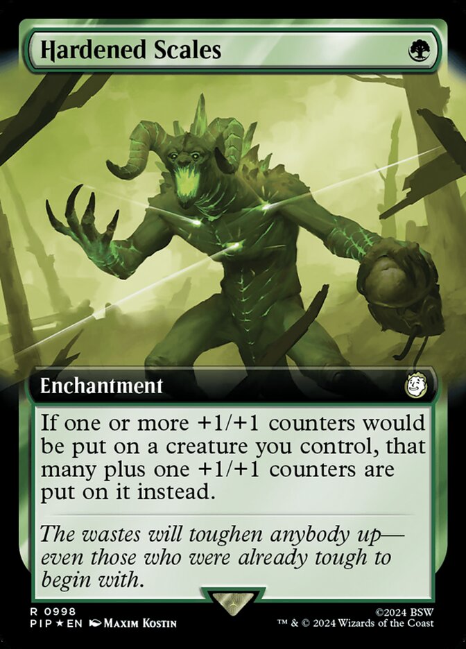 Hardened Scales (Universes Beyond: Fallout)  - Foil | Good Games North