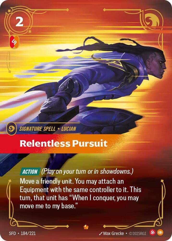Relentless Pursuit (Spiritforged)  - Foil | Good Games North