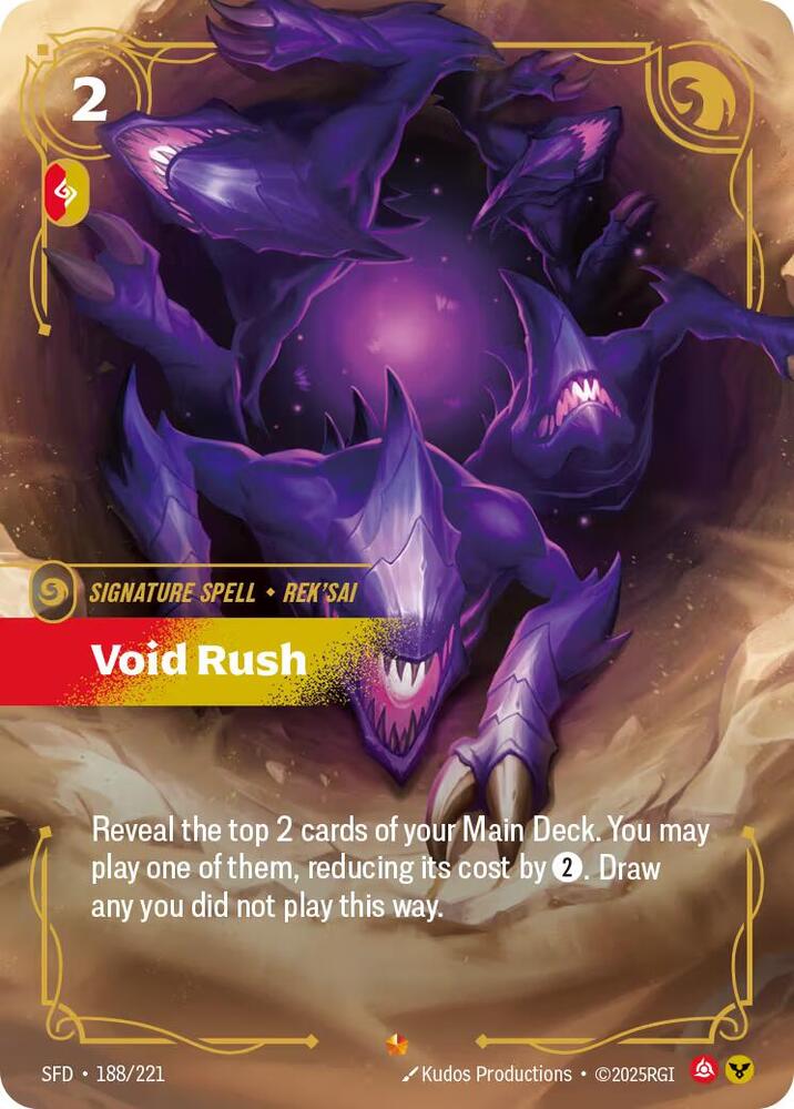 Void Rush (Spiritforged)  - Foil | Good Games North