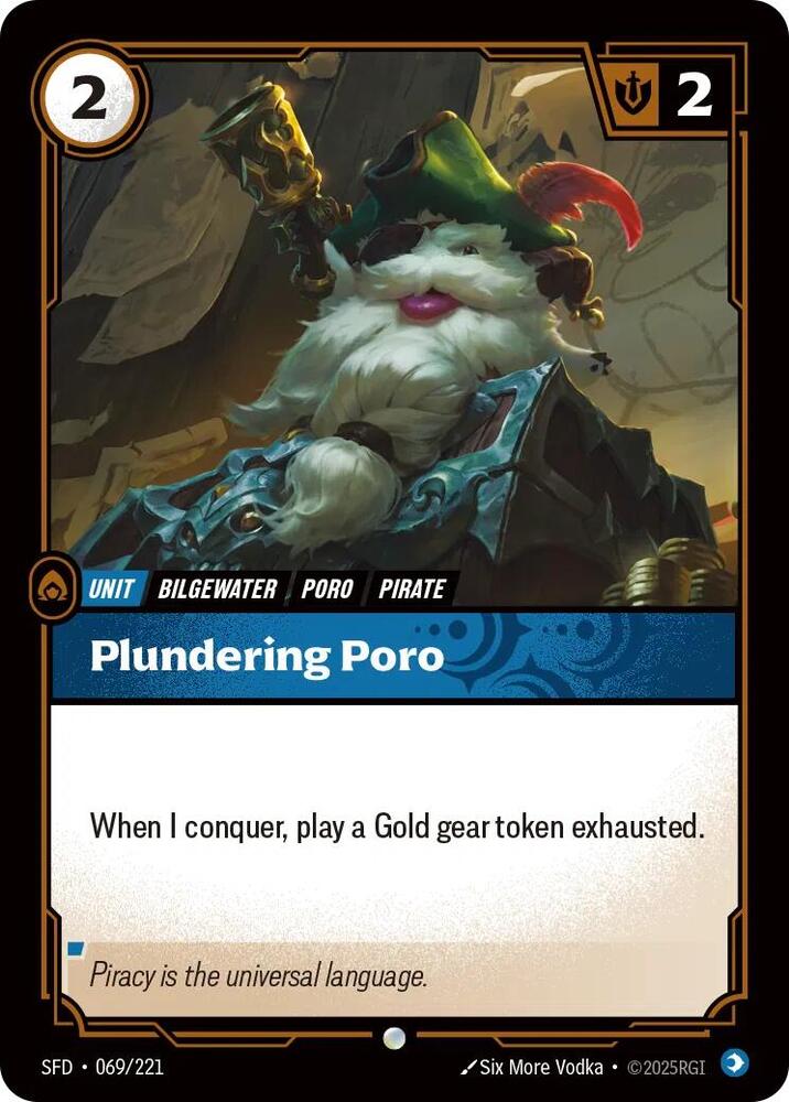 Plundering Poro 69/221 (Spiritforged)  | Good Games North