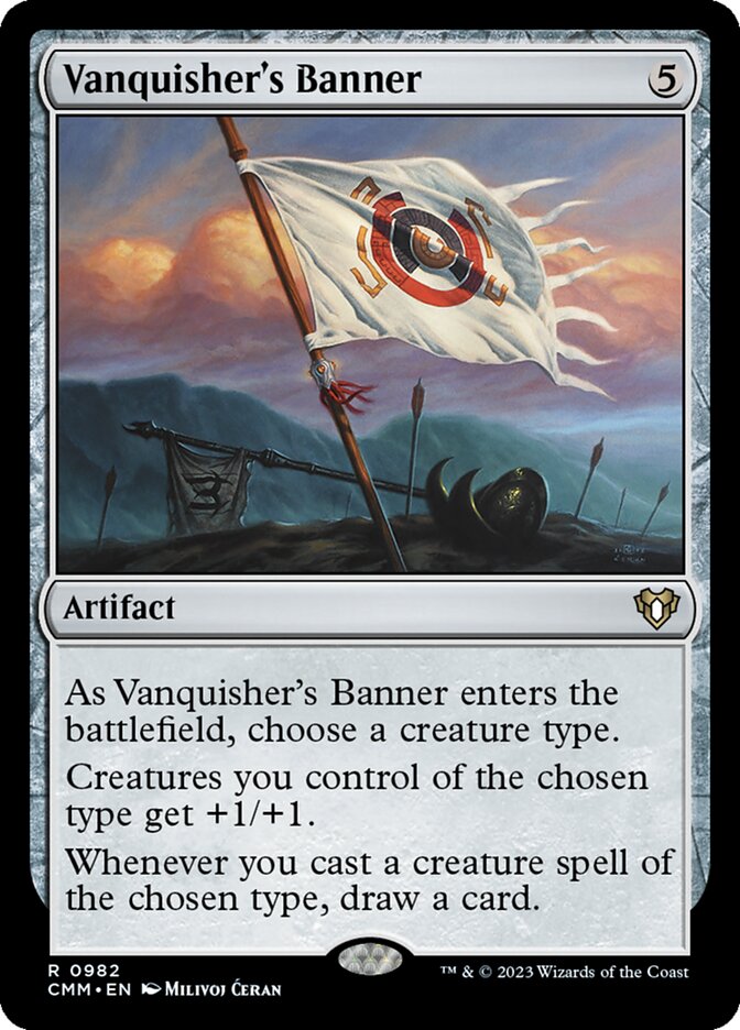 Vanquisher's Banner 982/451 (Commander Masters)  | Good Games North