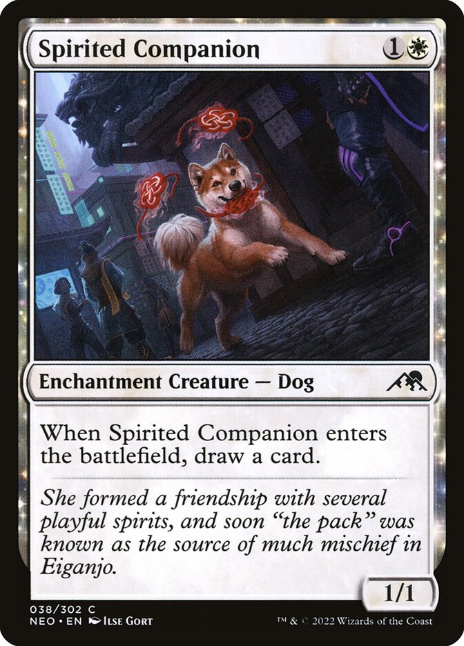 Spirited Companion (Kamigawa: Neon Dynasty)  | Good Games North