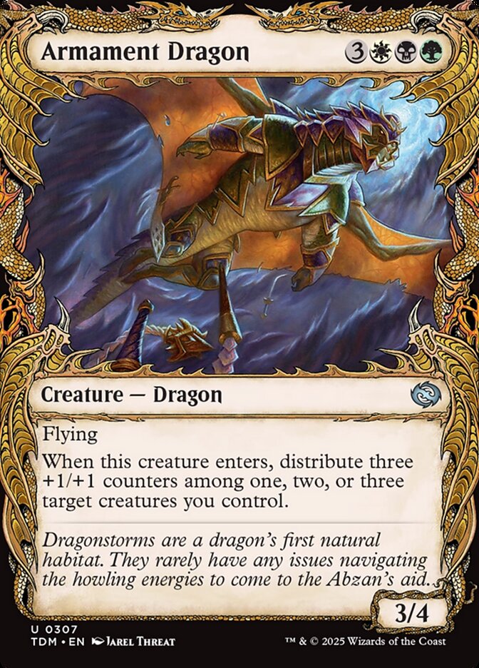 Armament Dragon 307/291 (Tarkir: Dragonstorm)  - Showcase | Good Games North