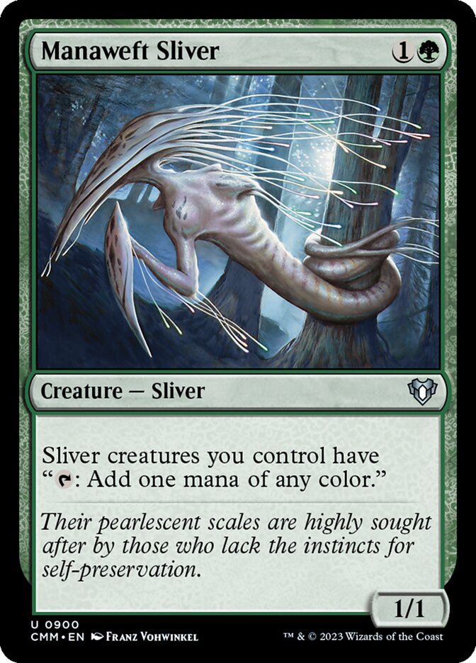 Manaweft Sliver 900/451 (Commander Masters)  | Good Games North