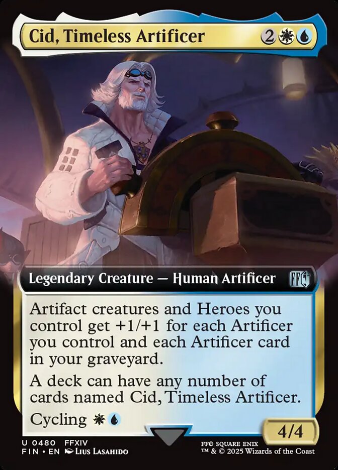 Cid, Timeless Artificer (FINAL FANTASY)  - Foil | Good Games North