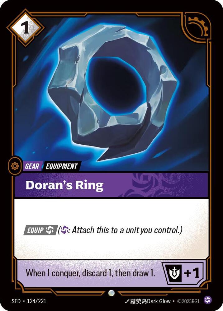 Doran's Ring 124/221 (Spiritforged)  - Foil | Good Games North