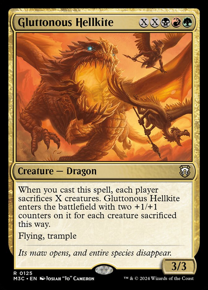 Gluttonous Hellkite 125/411 (Commander: Modern Horizons 3)  | Good Games North
