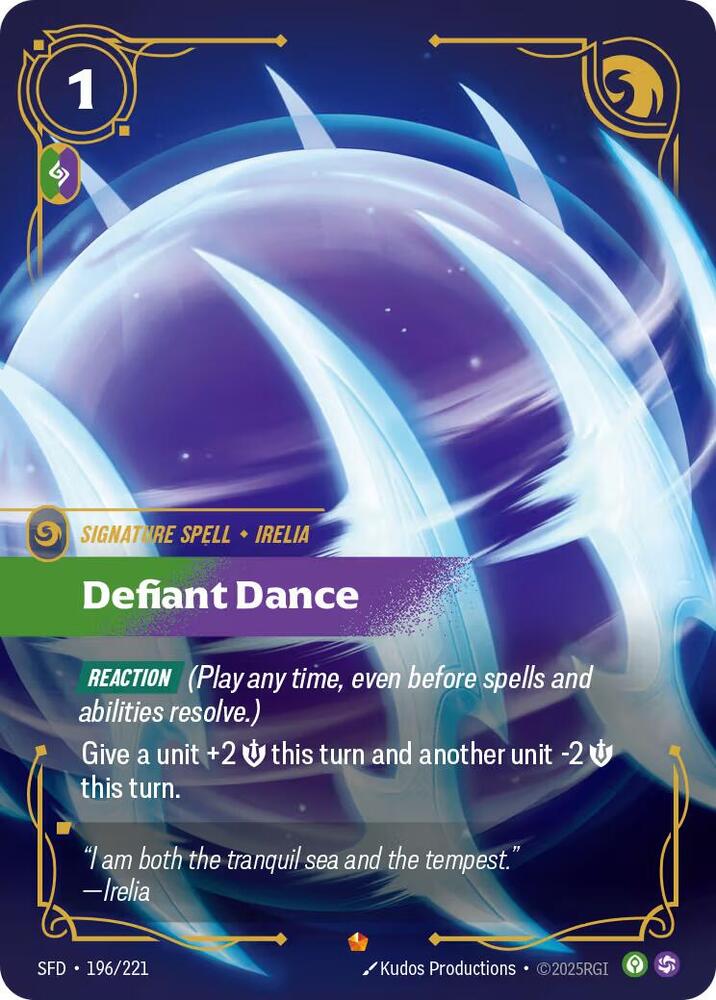 Defiant Dance (Spiritforged)  - Foil | Good Games North